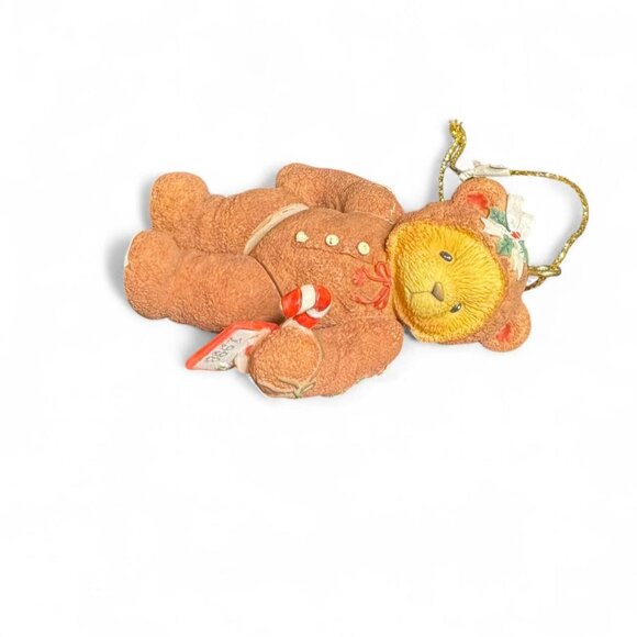 Gingerbread Bear Cherished Teddies Christmas Ornament - Picture 2 of 5